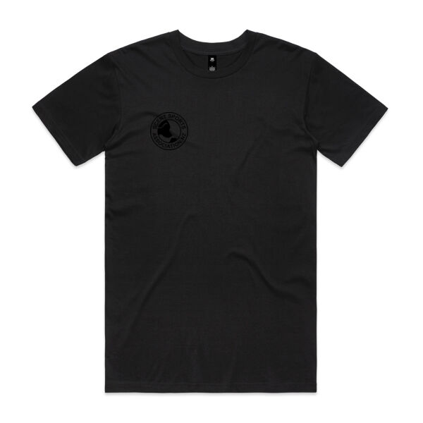 SSANZ mens tee - Black small logo Thumbnail